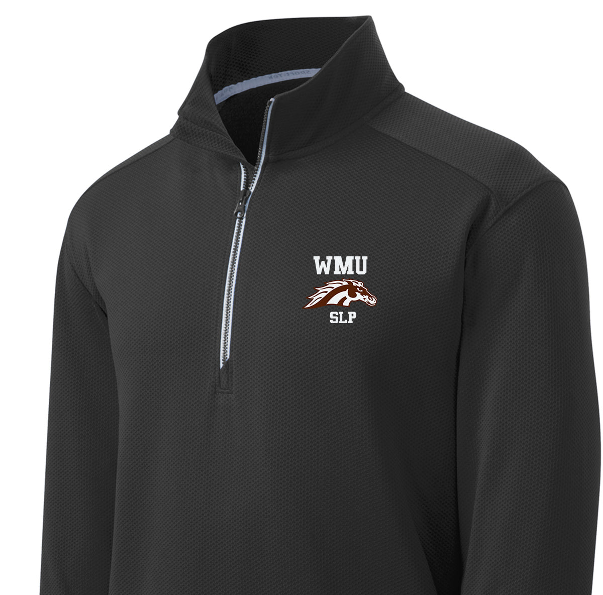 WMU Speech Pathology - Sport-Tek® Sport-Wick® Textured 1/4-Zip Pullover