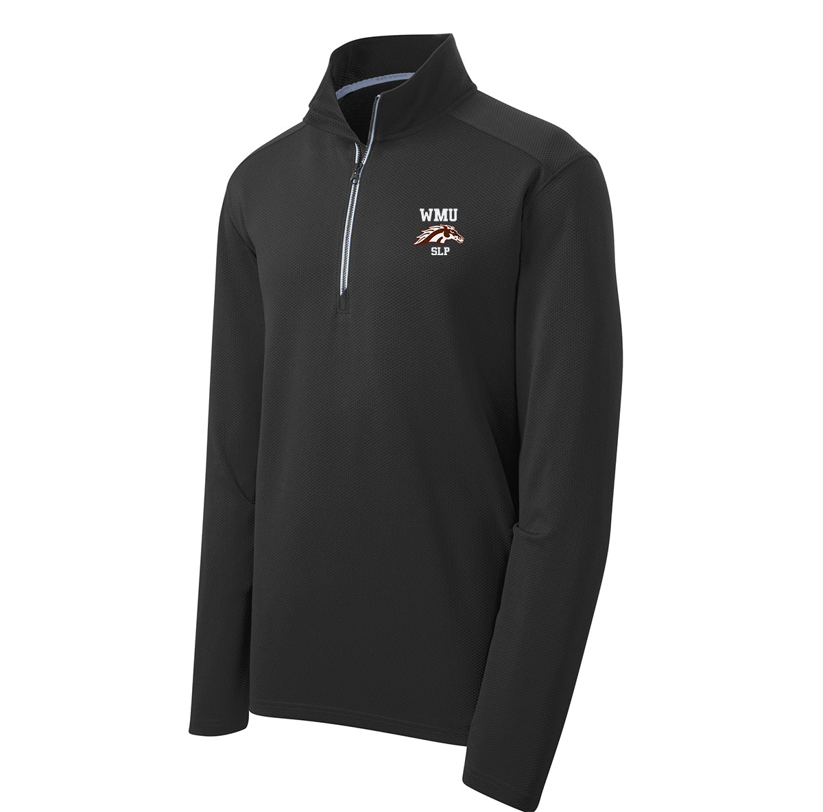WMU Speech Pathology - Sport-Tek® Sport-Wick® Textured 1/4-Zip Pullover