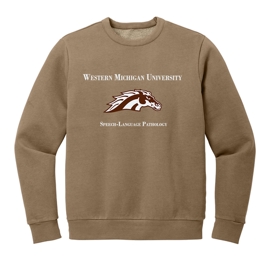 WMU Speech Pathology District Crewneck Sweatshirt